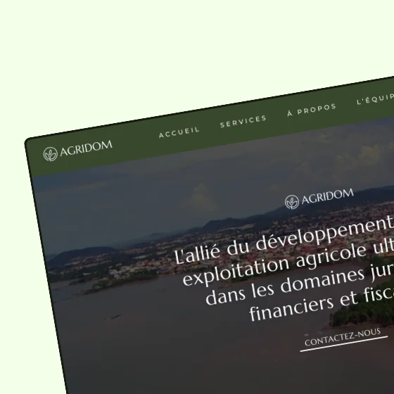 Agridom website