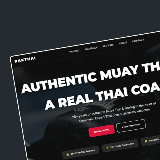 Rak Thai website