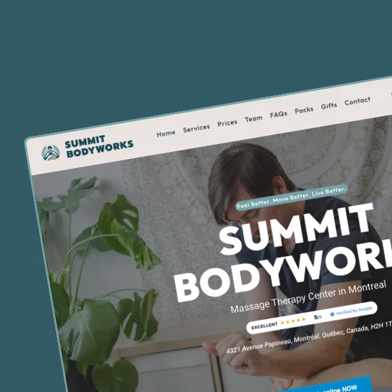 Summit Bodyworks website