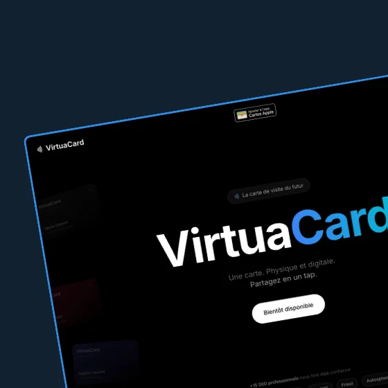 VirtuaCard website